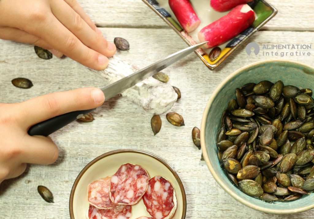 graines de courge grillées en apéro