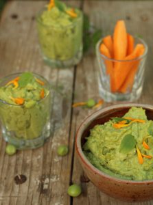 Mousse de petits pois