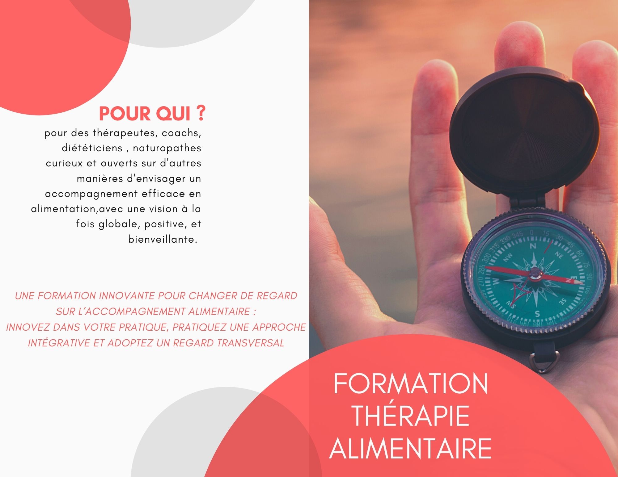Formation Thérapie alimentaire