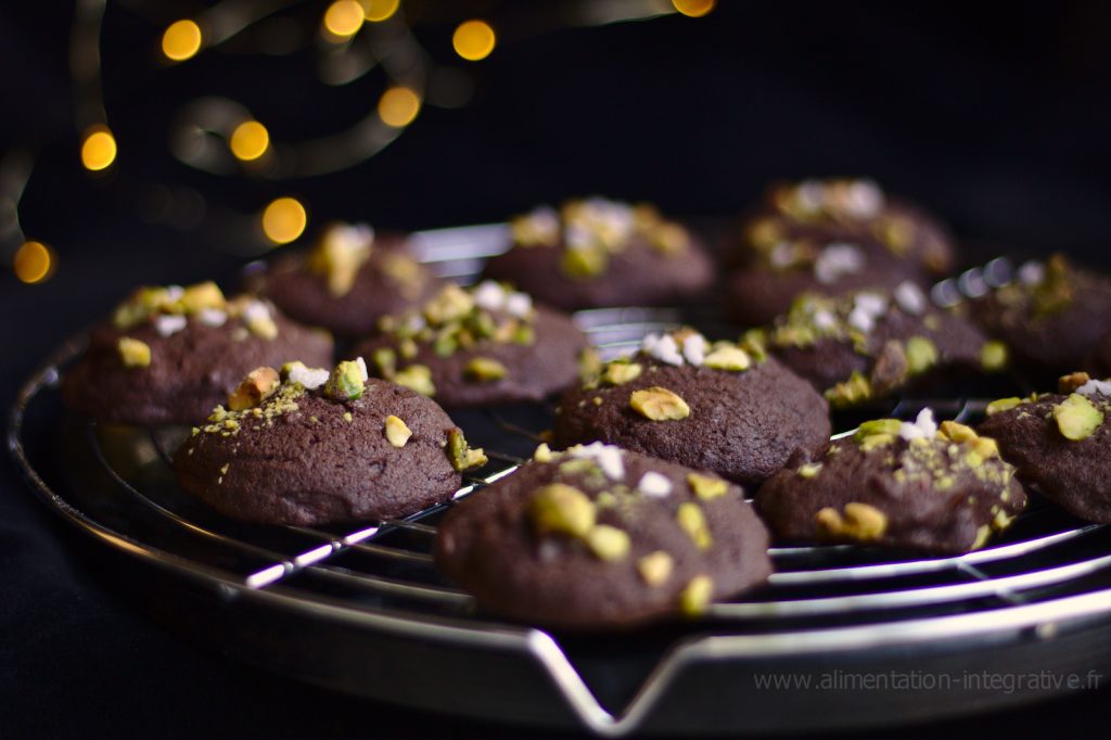 Cookies à la patate douce, à la mélasse et aux pistaches (sans gluten)