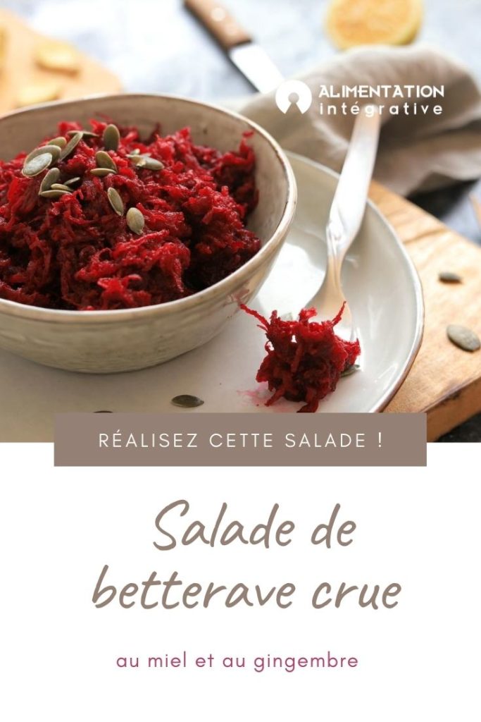 Salade de betterave crue