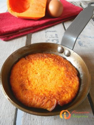 pancake courge à la vanille