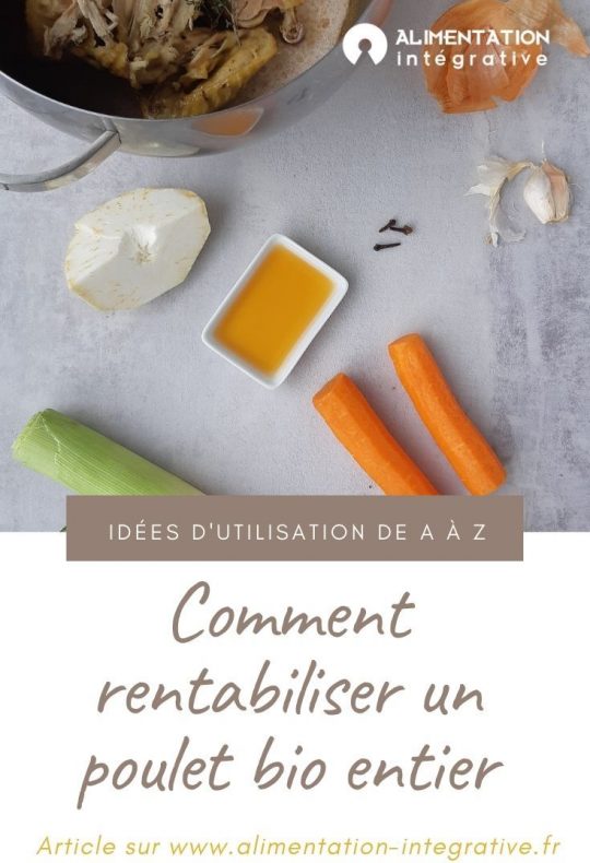 Comment rentabiliser un poulet bio entier ?